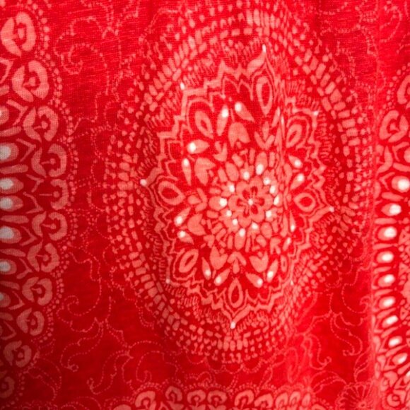 Tommy Bahama 'Dahlia Medallion' Soft Linen Maxi Dress - Reds/Pinks/White - M - Picture 9 of 12